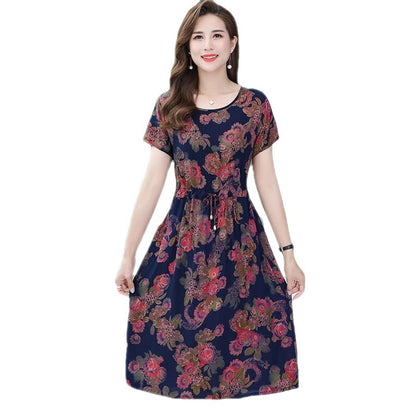 JANET - Floral Vintage Dress